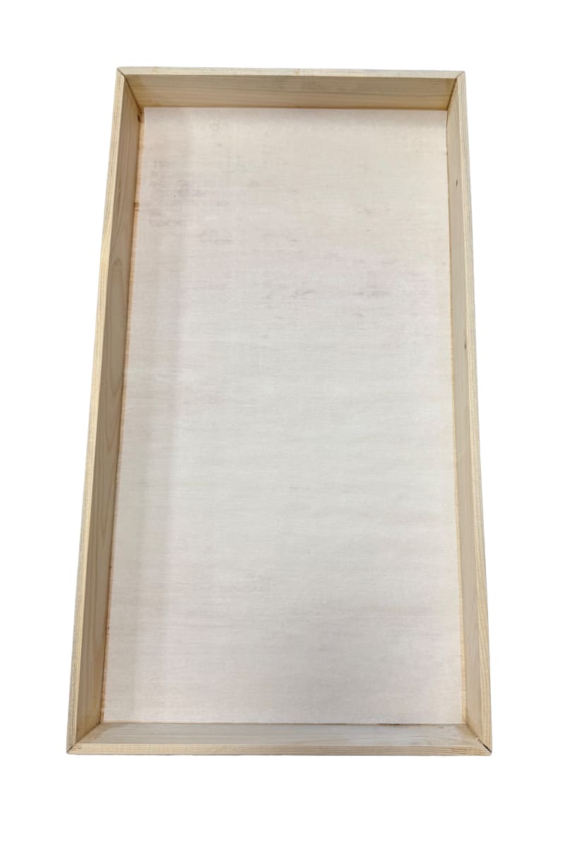 Verterra VT-WUD-22X12 12X22X2 Solid Wood Tray - 10 pcs