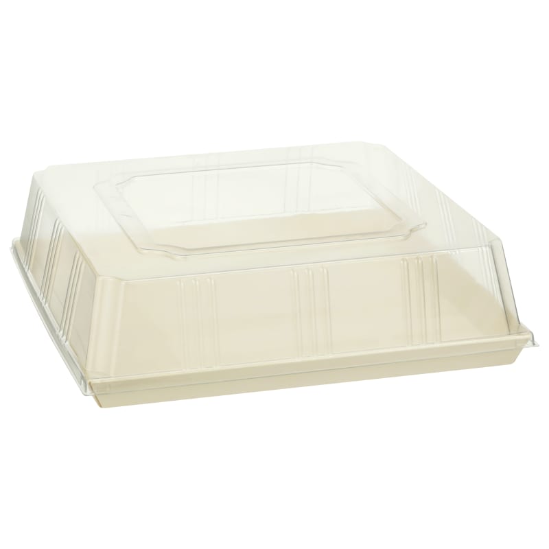 Verterra TG-CT-12X12 12X12 Balsa Wood Tray with Clear Cover - 25 pcs