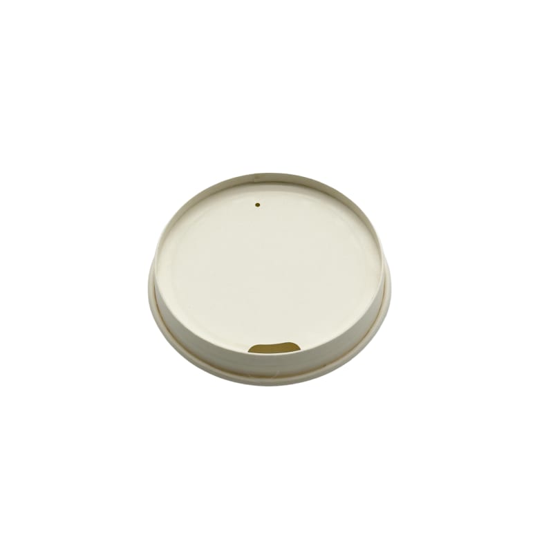 Verterra VT-HTCUP-08-LIDPW 8 Oz Paper Lid-White (1000 Count Case) (50 Count Inners)