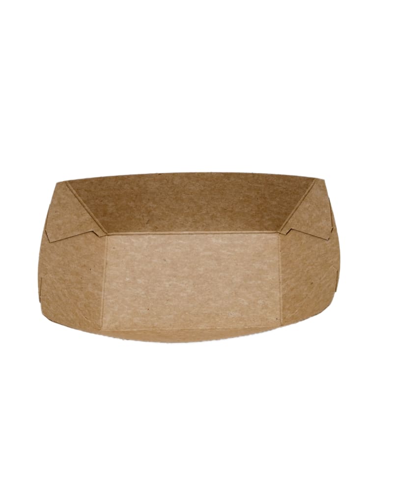 Verterra VT-KFT-1/2 Kraft Paper Boat 1/2 Lbs (1000 Per Case, 250 Piece Inner)