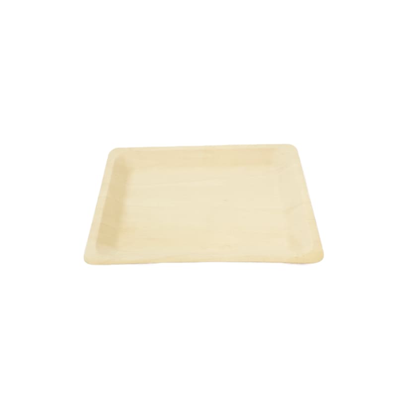 Verterra VT-TW-10.4X8.5 10.4X8.5 Wooden Plate - 100 Pcs