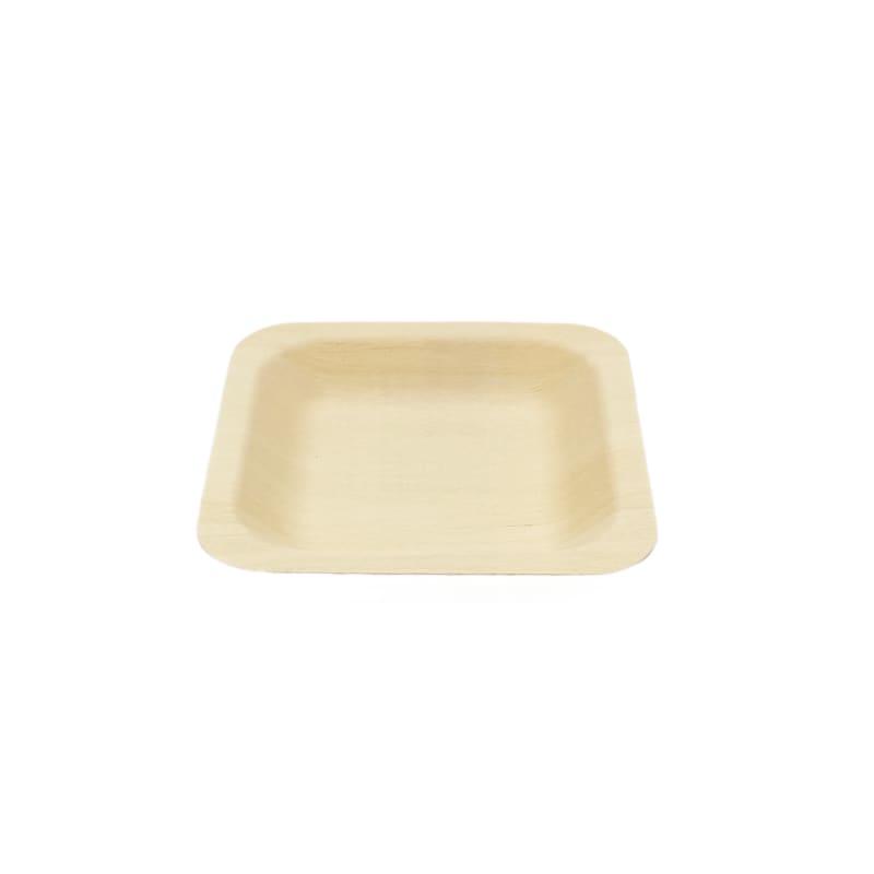 Verterra VT-TW-4.5X4.5 4.5X4.5 Square Wooden Plate - 300 Pcs