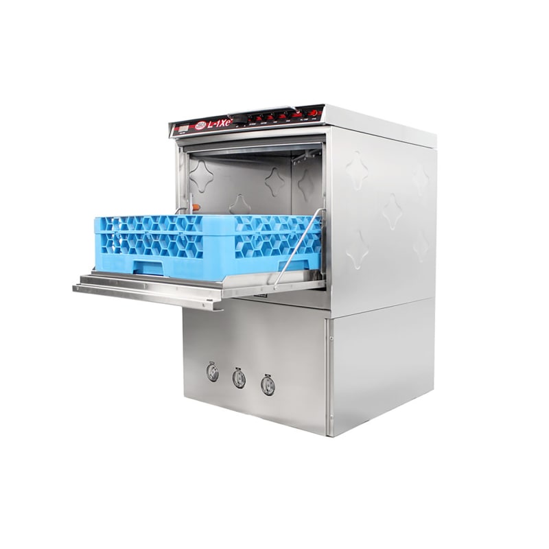 CMA Dishmachines L-1XE Undercounter Low Temp Dishwasher/Glasswasher, 24", 40 Racks/Hr, 115V