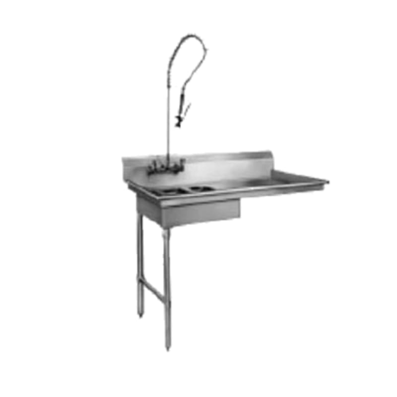 CMA SL-U 48" x 29" Soiled Undercounter Dishtable, Right-to-Left
