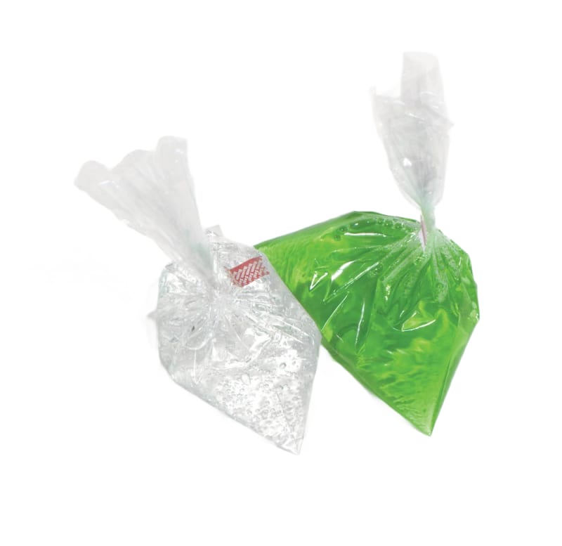 LK Packaging 10G-042008 4" x 2" x 8" 1 mil LDPE Gusset Bag, 1000/Case