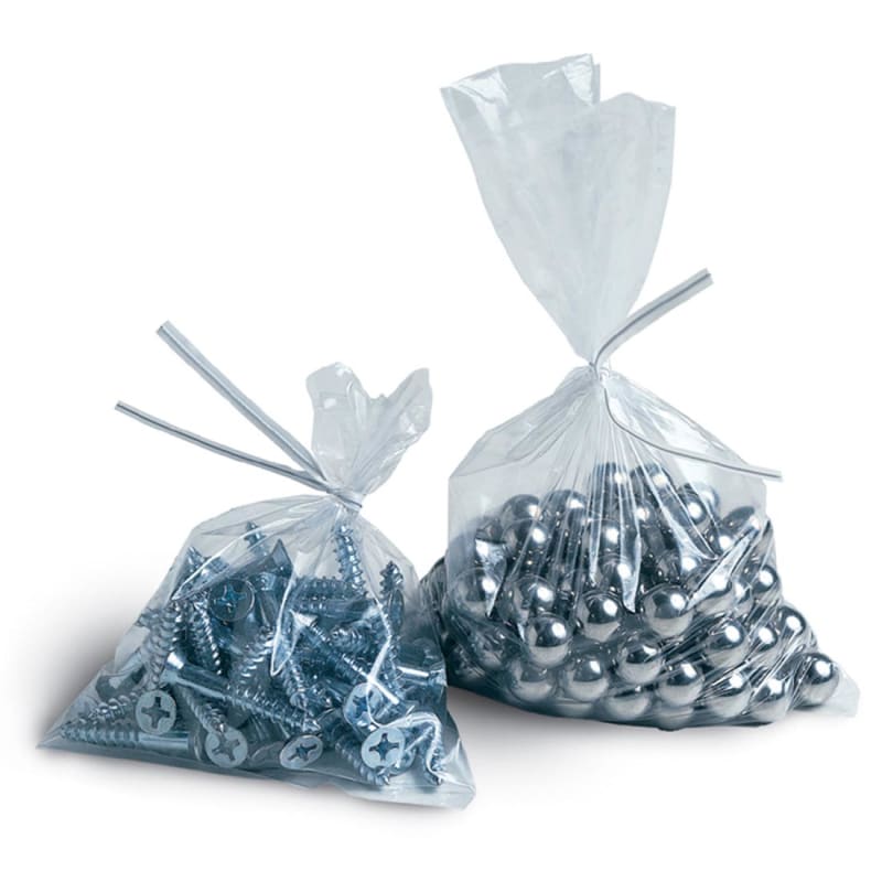 LK Packaging 40F-0608 6" x 8" 4 mil LDPE Flat Bag, 1000/Case