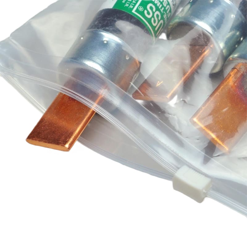 LK Packaging FSL30606 6" x 6" 2.75 mil Polyethylene Slide Seal Bag, 250/Case