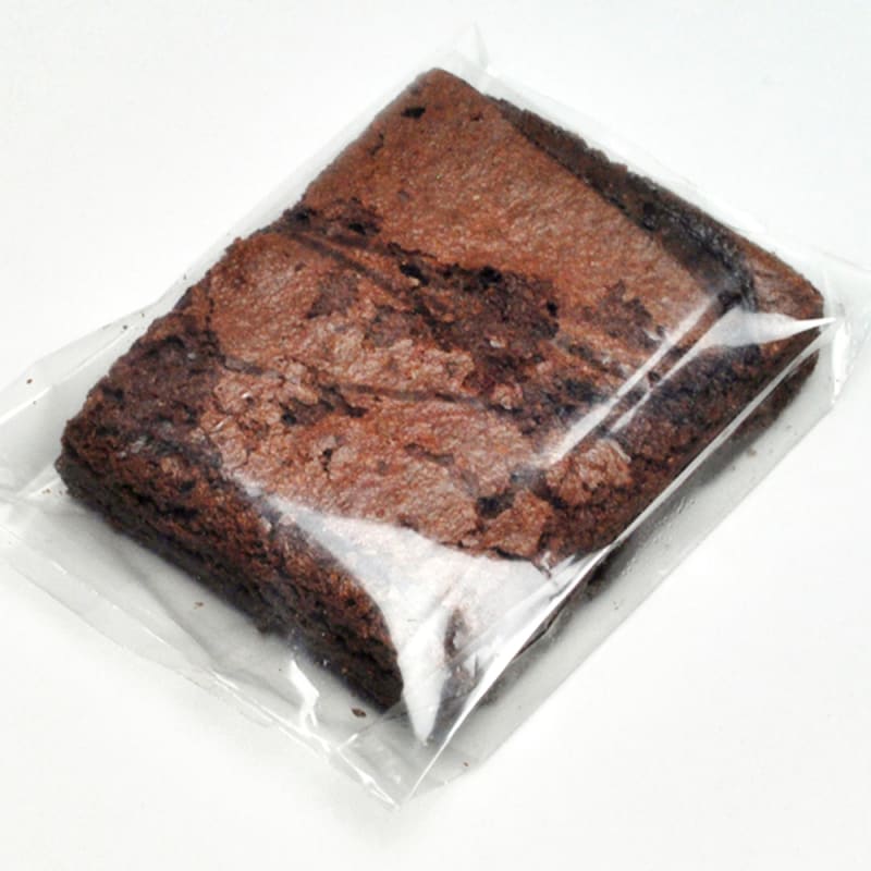 LK Packaging PSB551CK 5" x 5" + 1"BG + 1.5"LP 1.5 mil Polypropylene Lip and Tape Cookie Bag, 1000/Case