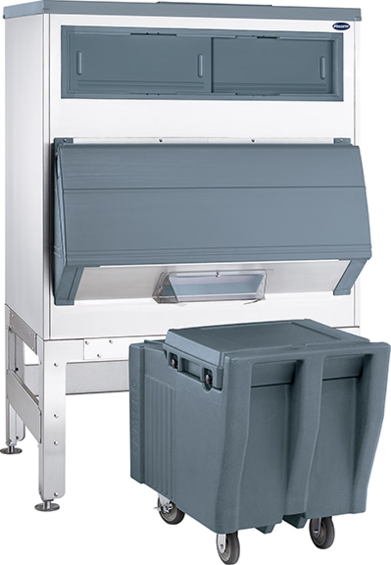 Follett DEV1325SG-60-ICS125 Ice-Device™ 60" Commercial Ice Storage Bin and Shuttle System, 1,325 lbs.