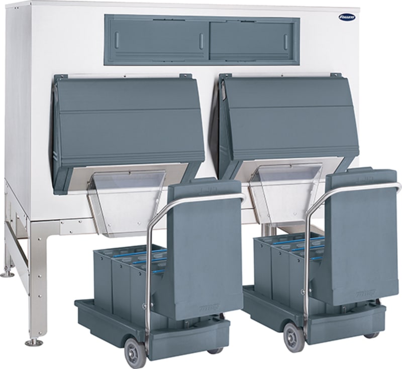 Follett DEV3900SG-72-75 Ice-Device™ 72" Commercial Ice Storage Bin and Shuttle System, 3,940 lbs.