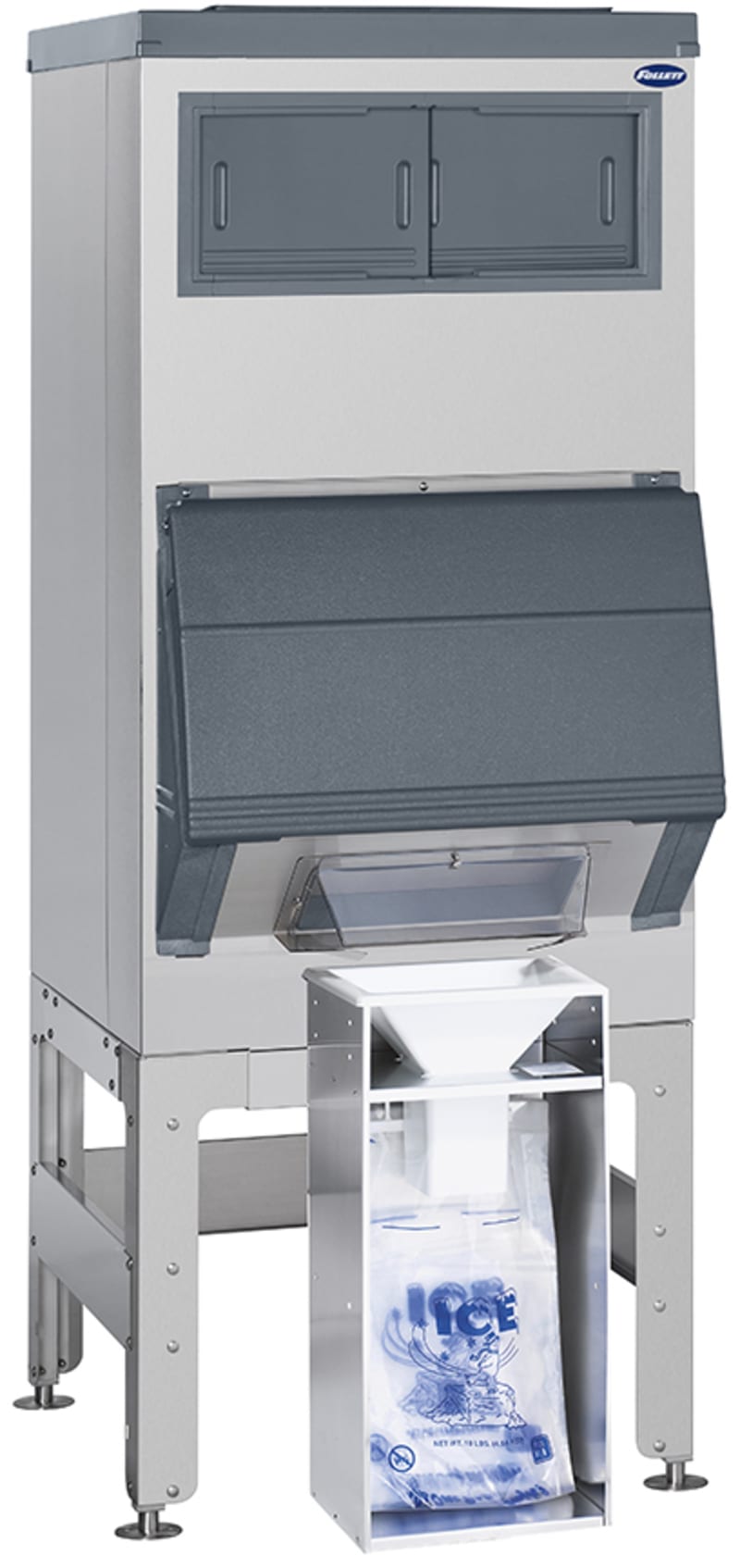 Follett DEV700SG-30-BG Ice Storage Bin With Bagger Kit, 680 lbs.