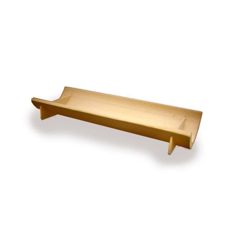 PacknWood 209BBNAG NAGANO Half Circular Bamboo Dish