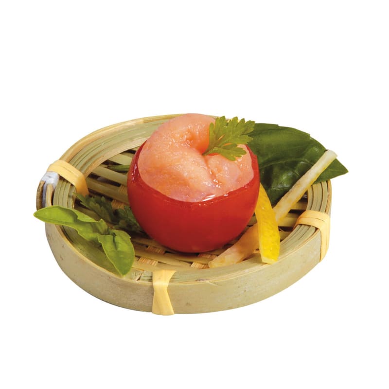 PacknWood 209BBTR6 Yame round bamboo mat