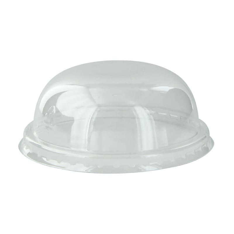 PacknWood 209POPETL80D Clear PET Dome Lid for 210POC151N & 210POB151