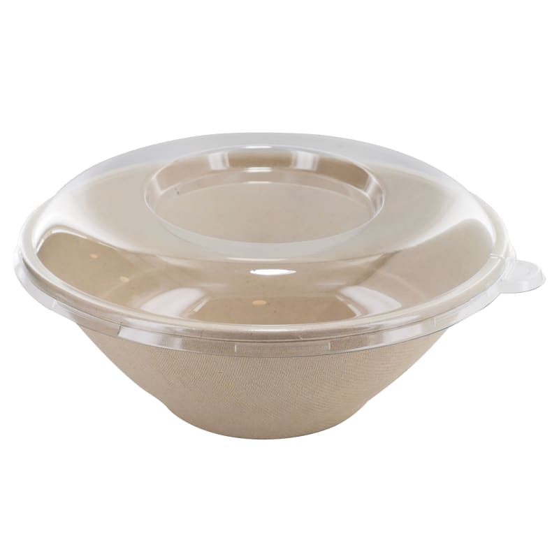 PacknWood 210APULPOKL197 Clear PET round lid for 210APUPK24BR & 210APUPK32BR & 210APUPK40BR.