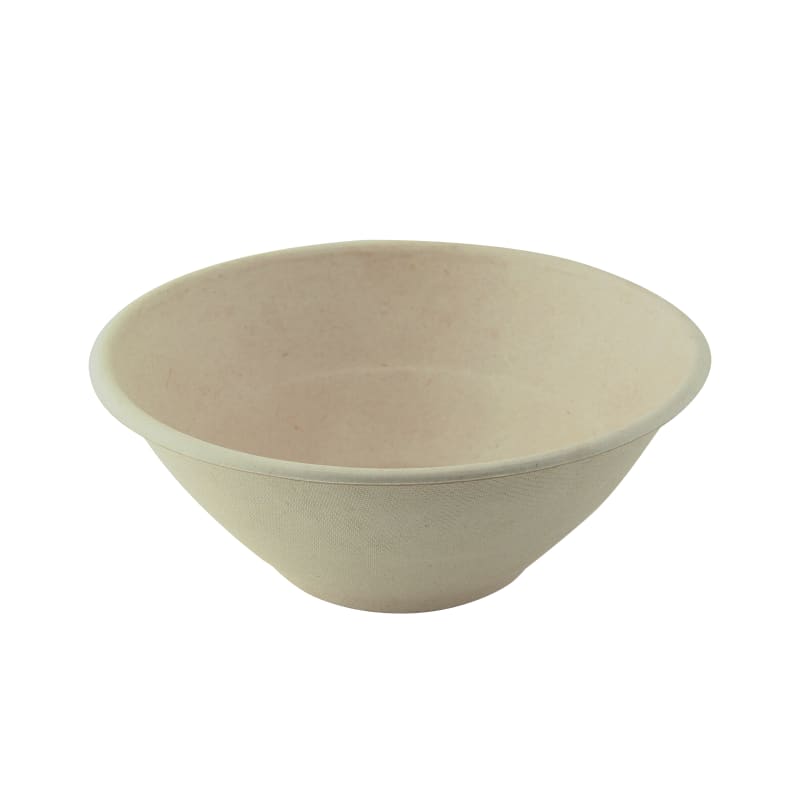 PacknWood 210APUPK40BR Round Brown Sugarcane Bowl