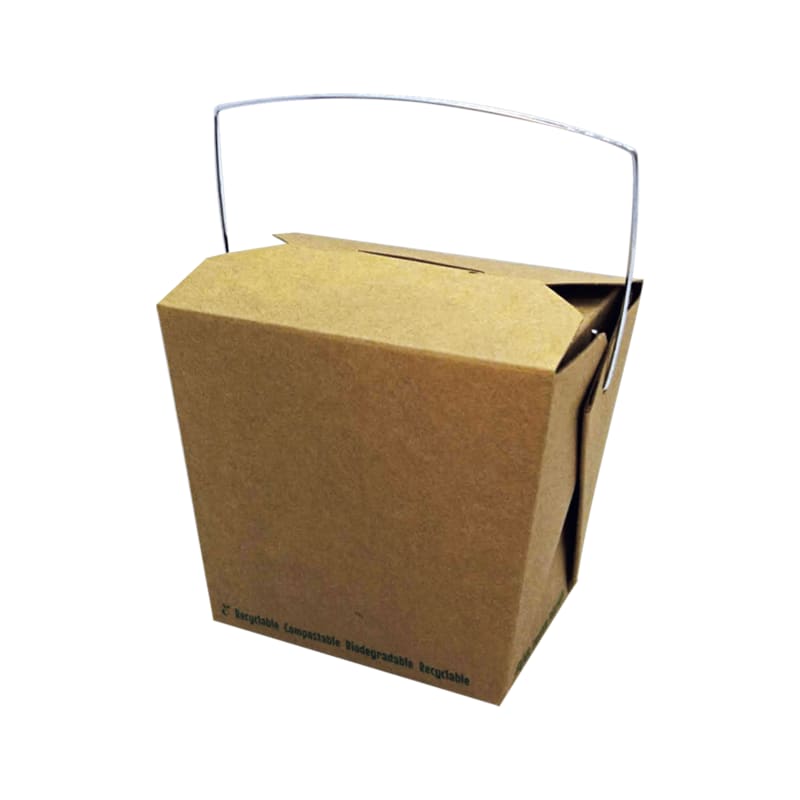 PacknWood 210ASWOK16 Kraft Take Out Container