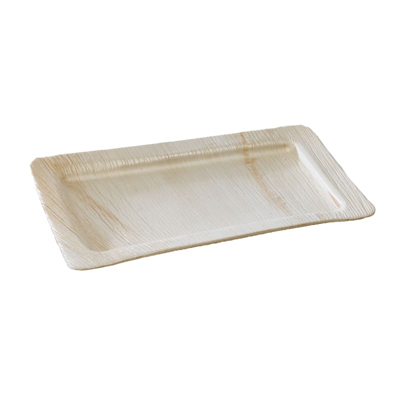 PacknWood 210BBA2416 Rectangular Palm Leaf Plate