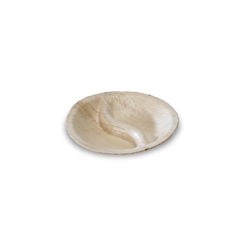 PacknWood 210BBA92C Shaped Palm Leaf Dish