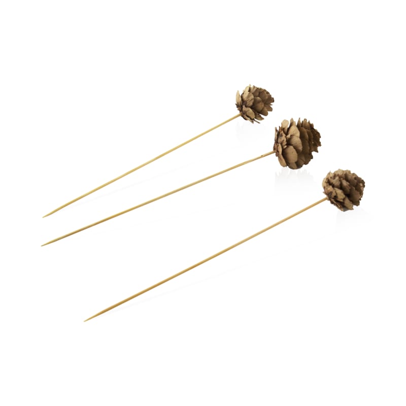 PacknWood 210BBPCO90 Pine Cone Skewer