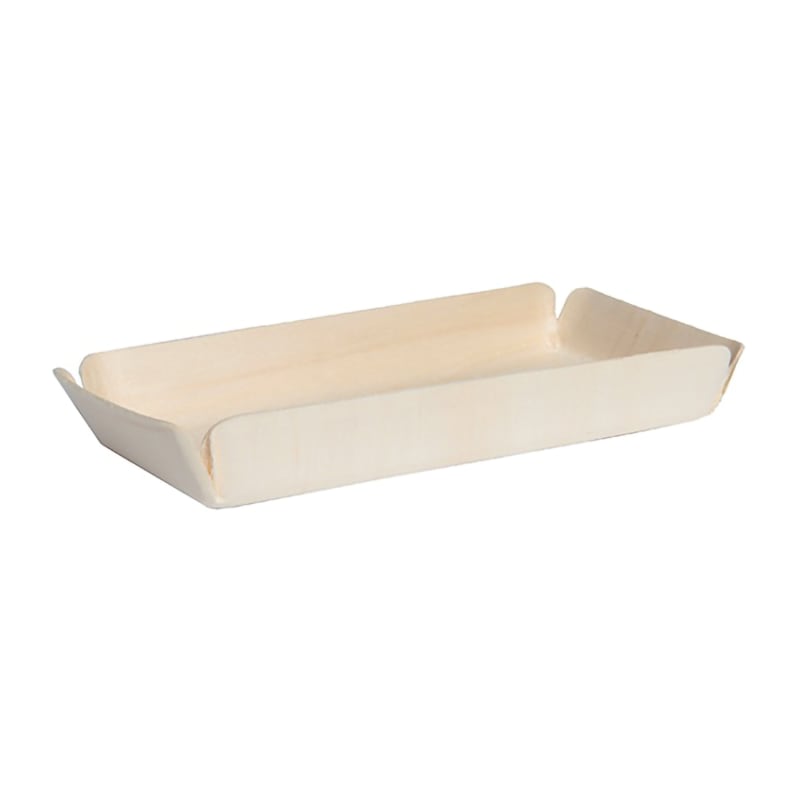 PacknWood 210BBT90 CANADA Paper Lined Wooden Tray
