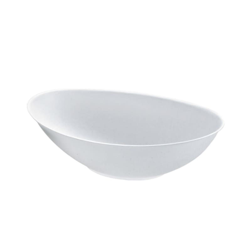 PacknWood 210BCHIC1000 Bio n Chic Oval White Sugarcane Bowl