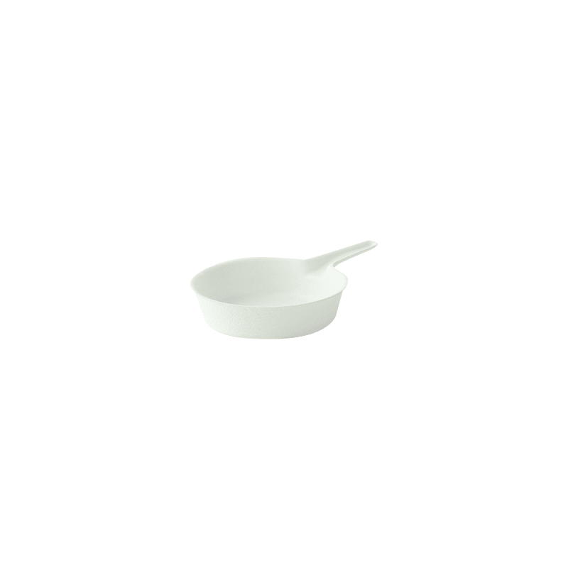 PacknWood 210BCHICSPAS Bio n Chic Shallow pan White Sugarcane Dish