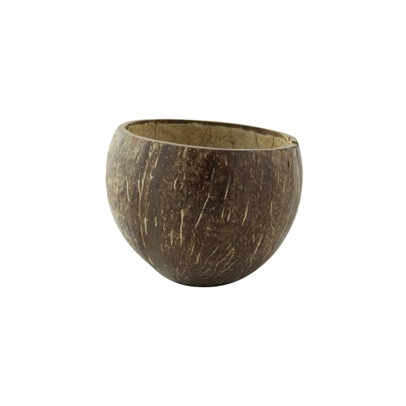 PacknWood 210BCOCO400 Round coconut bowl without polished