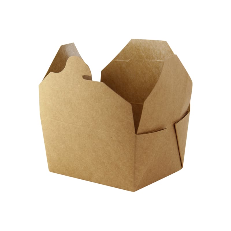 PacknWood 210BIO2K Kraft Meal Box