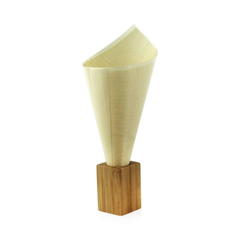 PacknWood 210BPICO1 Dual Use Bamboo Picks and Cone Holder
