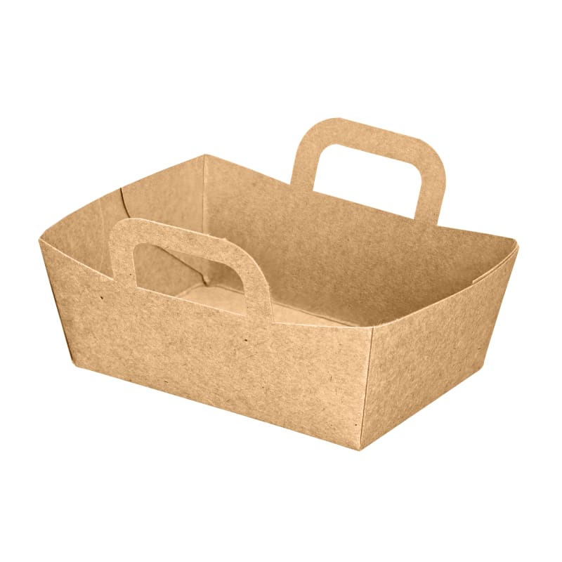 PacknWood 210CPANIER Mini Kraft Basket