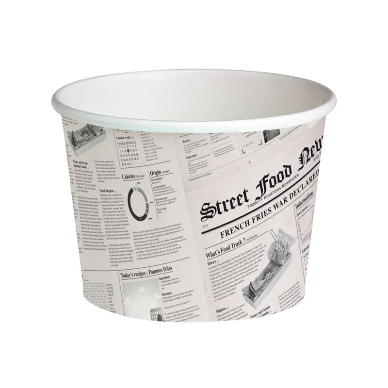 PacknWood 210DELINEWS24 Deli News Printed Containers