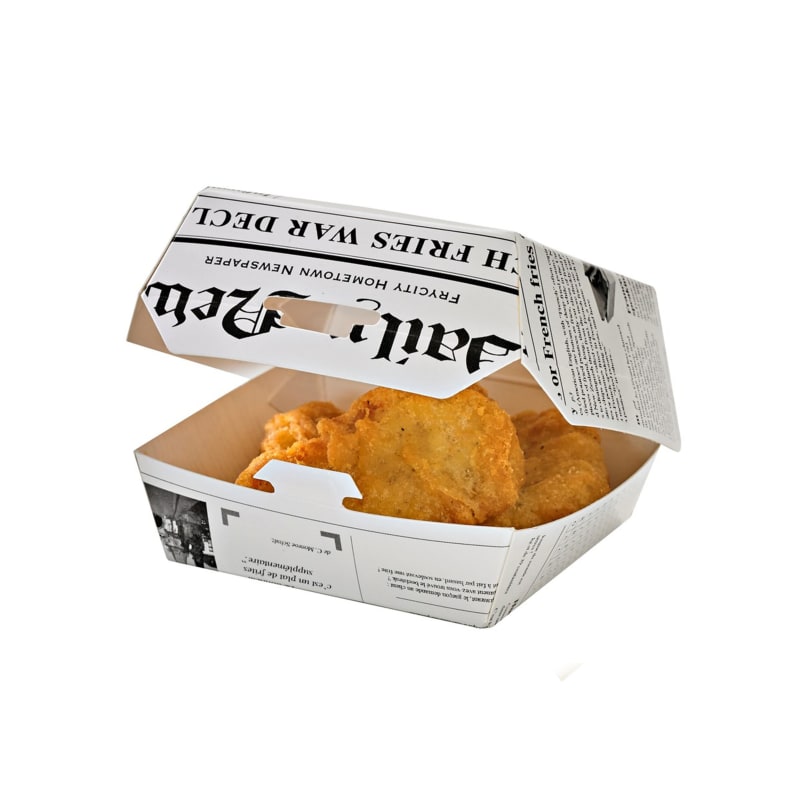 PacknWood 210EATBNEWS80 Newspaper Print Mini Slider Box