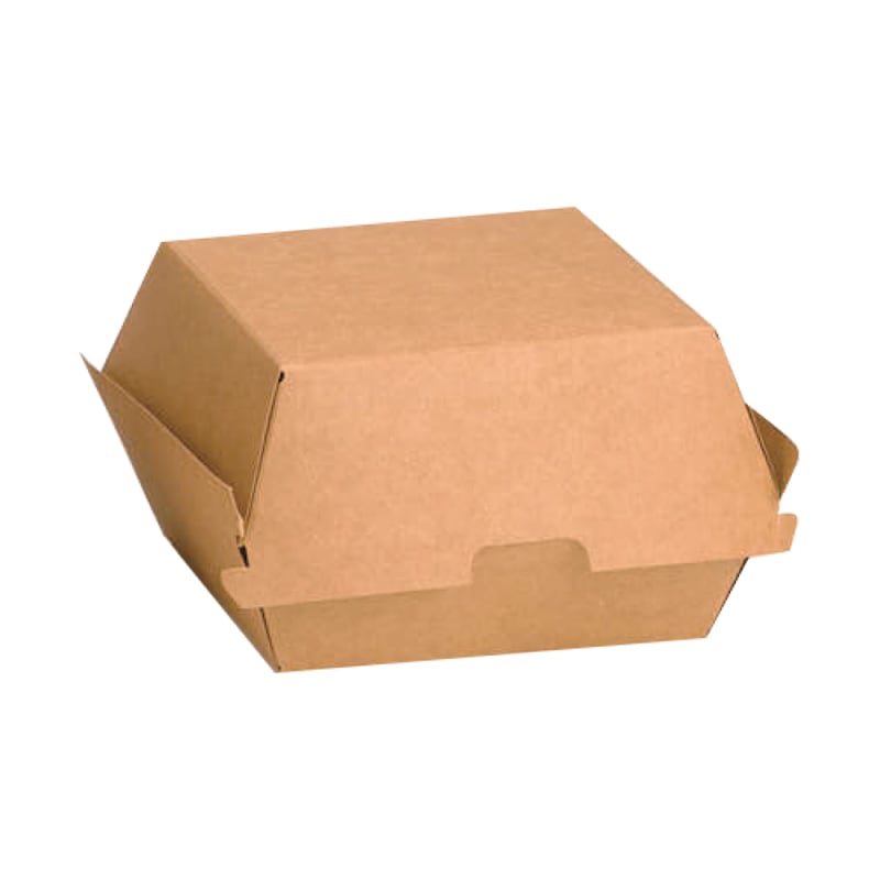 PacknWood 210EATBUK105 Kraft Burger Box