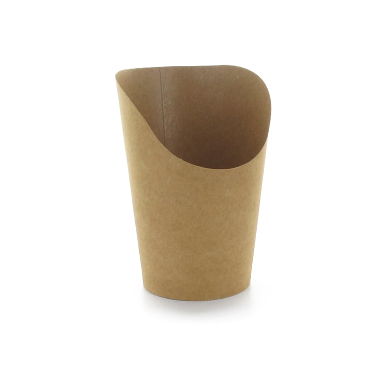 PacknWood 210GSP49BR Kraft Wrap Cup