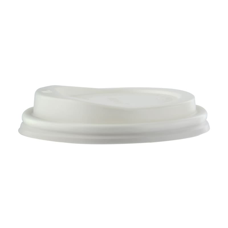 PacknWood 210LGDW16 Compostable coffee lid for 10 oz, 12 oz, 16 oz, 20 oz