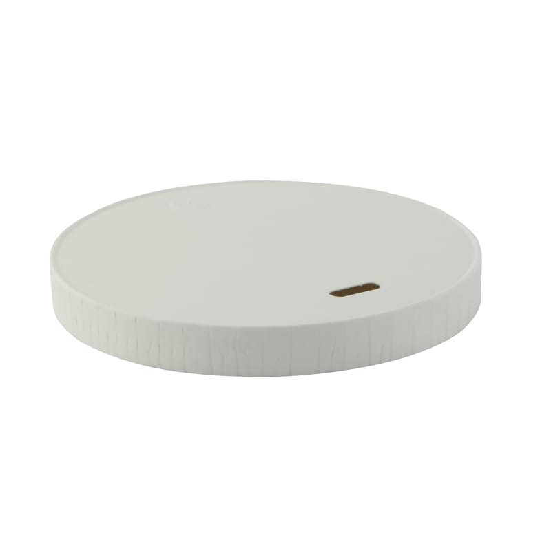 PacknWood 210LPAP90W2 White Paper Coffee Lid for 10oz / 12oz / 16oz / 20oz..