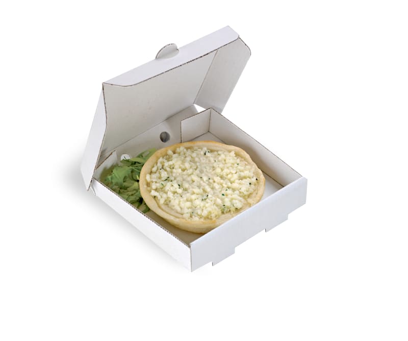 PacknWood 210MINIPIZZ Mini White Cardboard Pizza Box