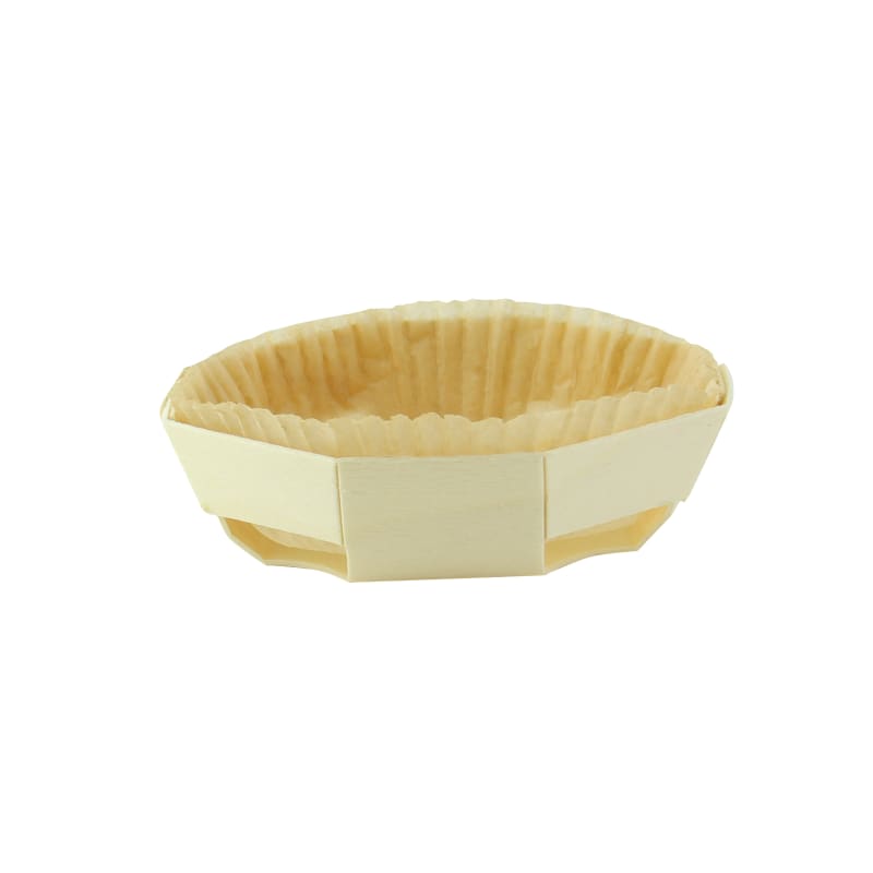 PacknWood 210NBAKERD12 Round baking mold with liner
