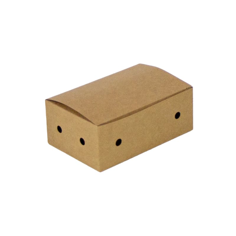 PacknWood 210NUG6S Small Kraft Snack Box