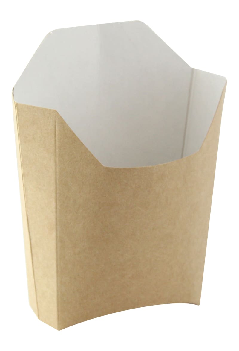 PacknWood 210PFBRUN Small Kraft French Fry Pails