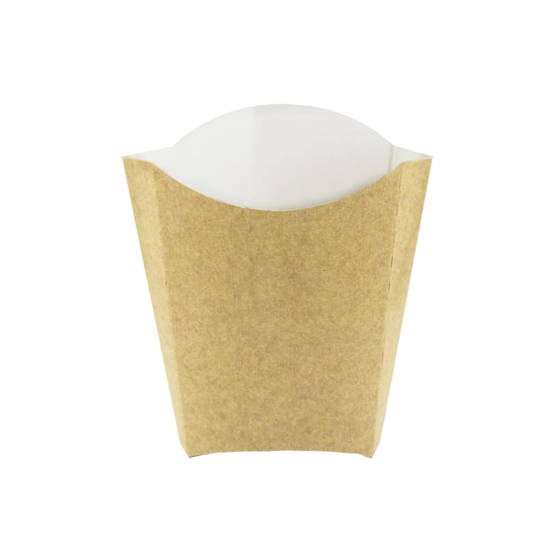 PacknWood 210PFMBRUN Large Kraft French Fry Pails
