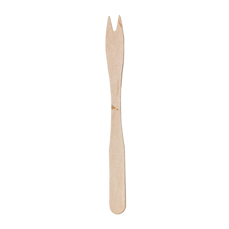 PacknWood 210PIQFB140 Mini Wooden Fork Picks