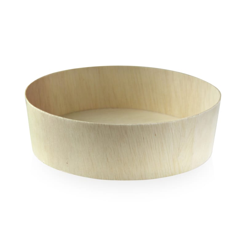PacknWood 210SAMBOL155 Round Wooden Bowl