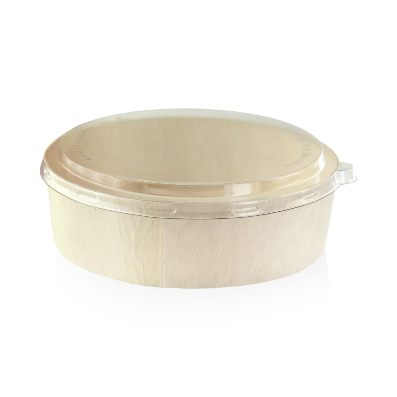PacknWood 210SAMLBOL155 Clear PET Lid for 210SAMBOL155
