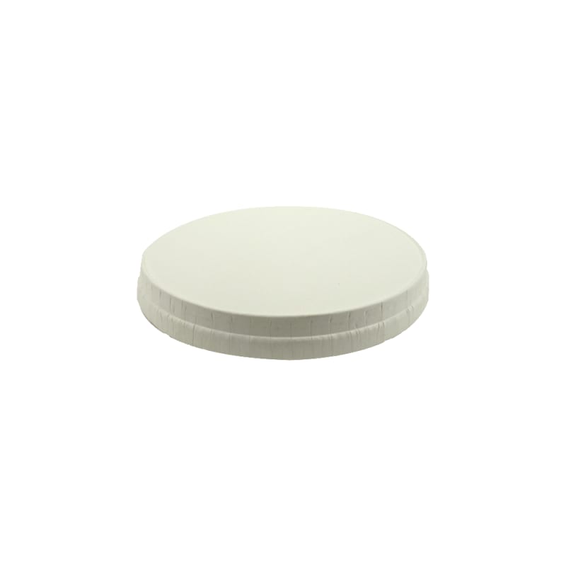 PacknWood 210SOWL115 Compostable Paper Lid for 12/16/24/32oz Cup