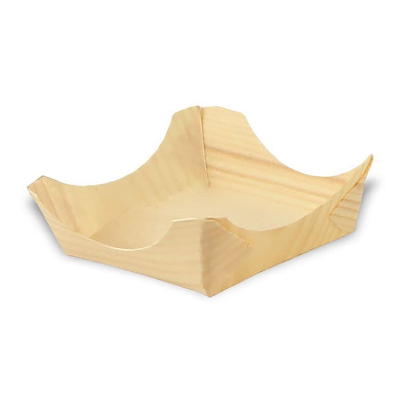 PacknWood 8NPBBUP4 WOODSY Wooden Cradle Plate