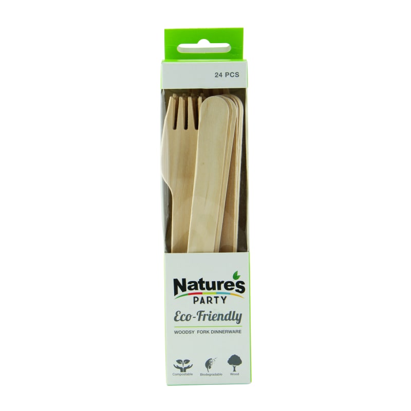 PacknWood 8NPCVB11B WOODSY Wooden Fork
