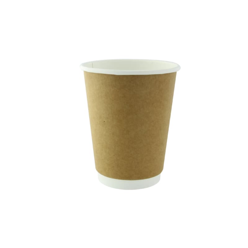 PacknWood 8NPGCDW121 Double walled PLA cardboard cup