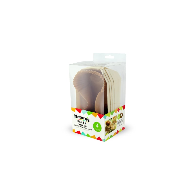 PacknWood 8NPNBAKE101 WOODSY Wooden Baking Mold